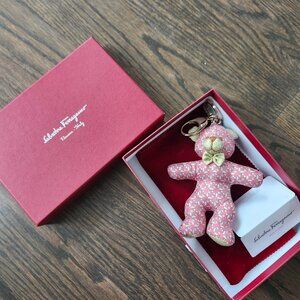 Ferragamo bear keychain